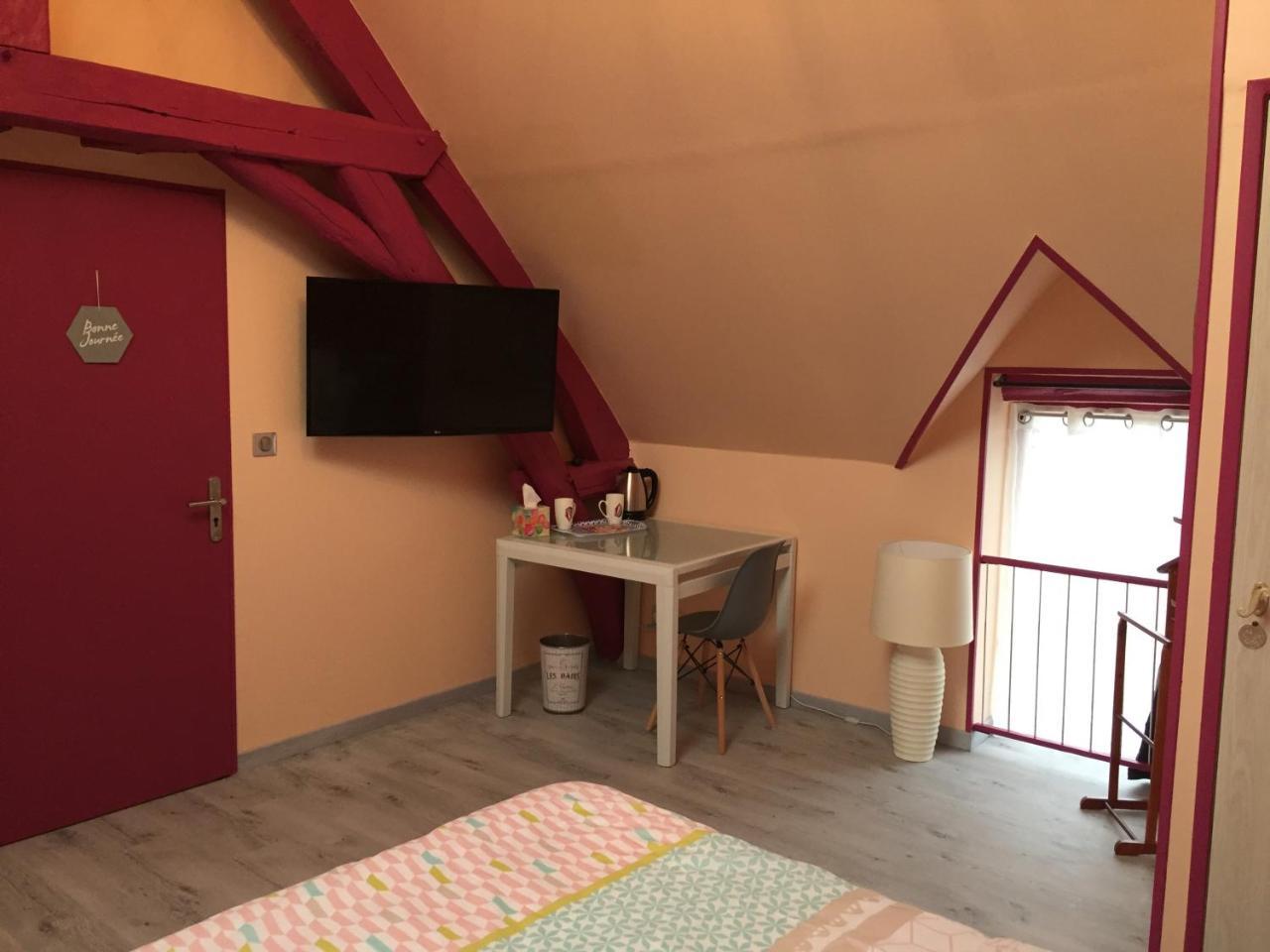 Le Rouge & Blanc Bed & Breakfast Saint-Maurice-le-Vieil Екстериор снимка